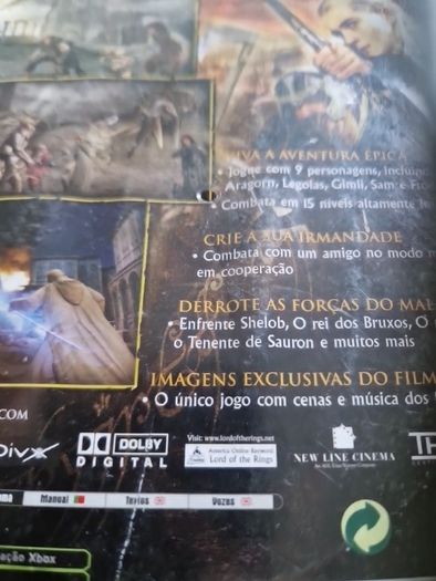 The Lord of the Rings The Return of the King Xbox Original games Original