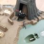 Star Wars Micro Machines Panet Dagobah Micromachines Action Fleet Galoob 1995 Darth Vader Yoda Luke Skywalker Image 5