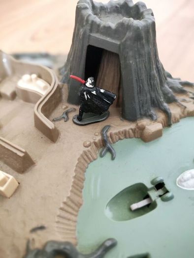 Star Wars Micro Machines Panet Dagobah Micromachines Action Fleet Galoob 1995 Darth Vader Yoda Luke Skywalker