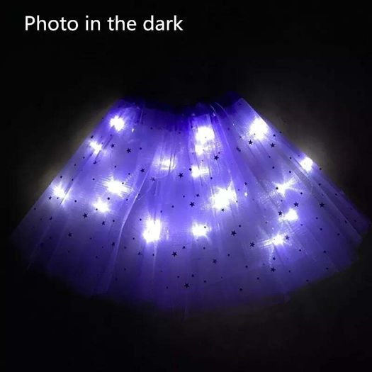 Children's blue,pink,yellow, tulle skirt one size