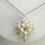 Silver AAA Fresh Water Pearl Necklace (70.00 Ct) - Sterling Silver Image 3