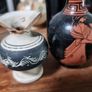 Three decorative Greek vase ornaments Image 2