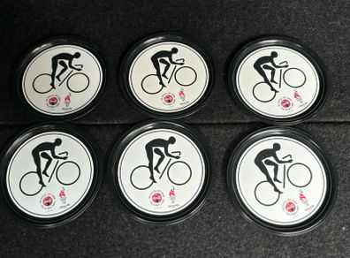 6 Vintage Atlanta Olympics 1996 Coca Cola Coasters