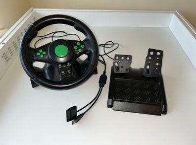 Steering wheel for PC/ XBox360/PS2/PS3