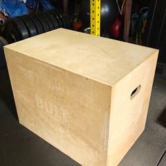 Wooden Plyometric Box 3 in 1 - 20" x 24" x 30"