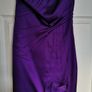 Karen Millen Satin Dress purple uk10 Image 4