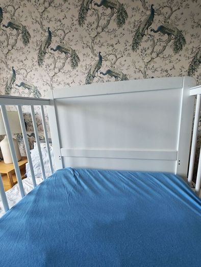 Cot/junior bed/matress/bumper/sheets
