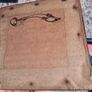 3 X Victorian Embroidered Silhouettes on Linen Image 6