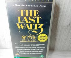 The Last Waltz Vhs Tape - Rare Retro Movie