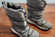 Next Neutral Waterproof Bungee Cord Snow Boots - EU 2 / 34.5