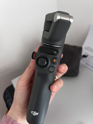 DJI Osmo Mobile 6 (OM6) Smartphone Gimbal - Platinum Gray - Mint Condition