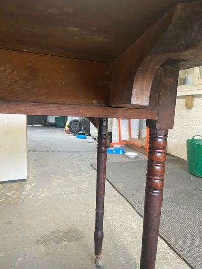 old table