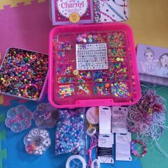 Large set of children beads