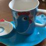 Chicken plate and cup set Image 6