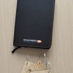 Trailfinders folder and luggage tags