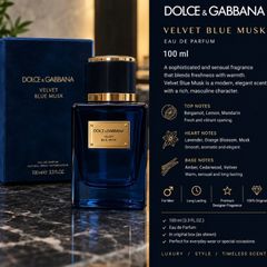 D&G velvet blue musk