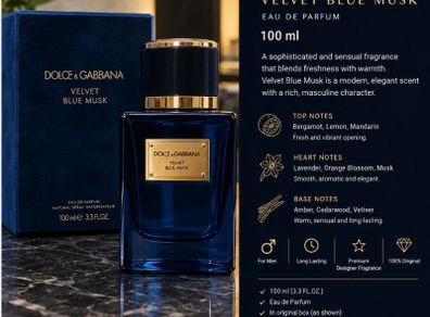 D&G velvet blue musk