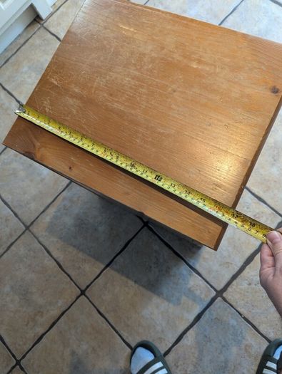 Solid Pine 3 Drawer Bedside Locker