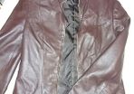 Mango Brown leather jacket