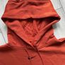 Nike Phoenix Fleece Oversized Hoodie Orange - Size XS Image 5
