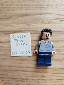 lego sh0666 tony stark, set 76167