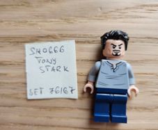 lego sh0666 tony stark, set 76167