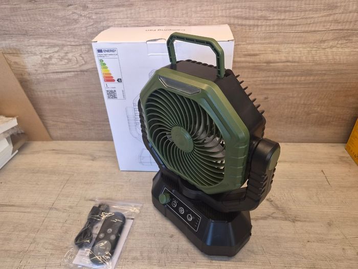 Wireless Fan, 20000mAh, with remote, Rechargeable Battery Fan with Stepless Wind Speed, Rechargeable