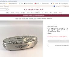Mullingar Pewter Jewellery Box