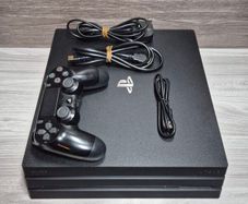 Sony PlayStation 4 Pro 1TB Low FW 12.00 Console PS4 Black Controller Tested (3)