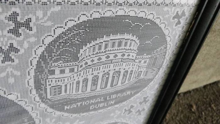 Original Dublin Buildings Pic in Lace