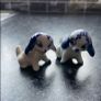 Antique pepper salt and 2 mini dogs Image 2