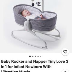 tiny love 3 in 1 baby rocker