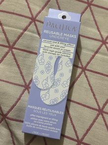 Pacifica reusable under eye lifting eye patches new