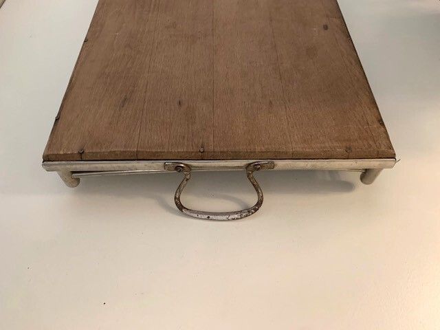 Art Deco Mid Century Serving Tray Venetian Lagoon Scene