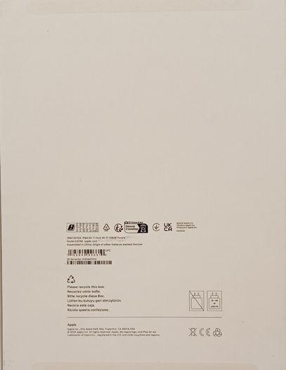 Apple iPad Air 11-inch with M3 chip Built 128GB Maximum capacity :95% Cycle count:227