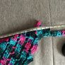 Crochet bamboo yarn shawlette Image 6