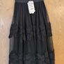 Paris Et Moi Collection Black  Tulle  Skirt. S. S -10.    B.NW.T. Image 3