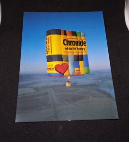 Chronicle of The 20th Century - Hot Air Balloon , Promotional Postcard