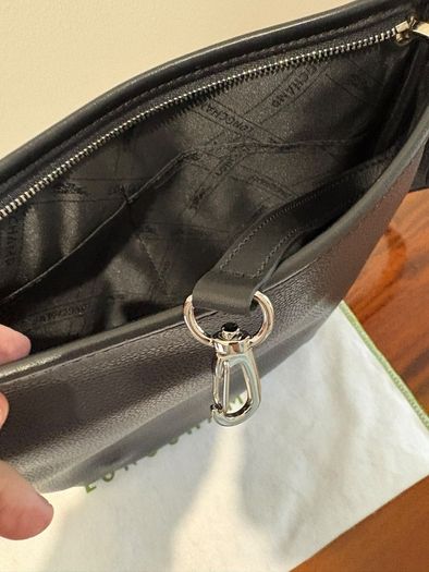 Luxury Designer brand Longchamp black leather bag BRAND NEW