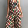 The Serpent Style Beautiful 70s VINTAGE Cotton Skirt Image 2