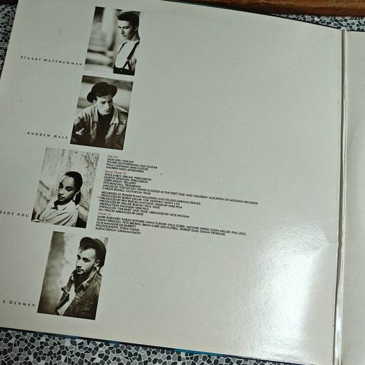 Sade, Promise G/F LP original Europe Press