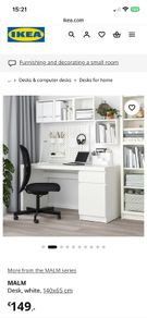 ikea malm desk