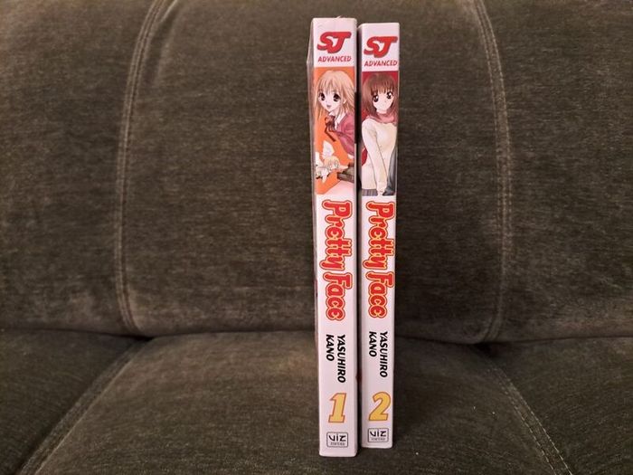 Pretty Face Manga by Yasuhiro Kano volumes 1 & 2
