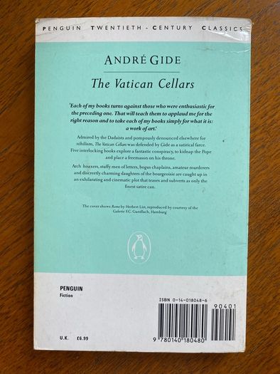 Andre Gide - The Vatican Cellars