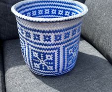 Beautiful woven planter