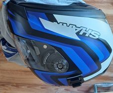Shark motorbike helmet