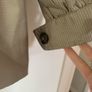 Crop trench coat jacket Image 2