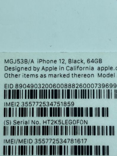 iphone 12 64gb