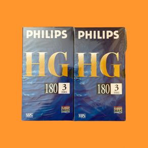 Philips VHS 3 Hours Tape Brand New Sealed