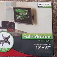 Sanus MF215-B1 Full-Motion TV Wall Mount